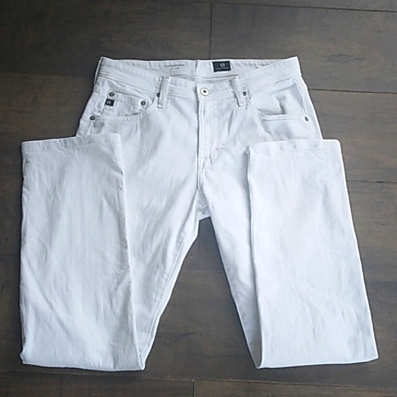 ADRIANO GOLDSCHMED COTTON BLEND THE MATCHBOX SLIM STRAIGHT JEANS WOMANS 32R - Picture 12 of 12